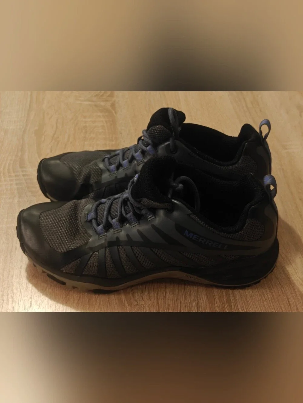 Merrell Siren Edge Q2 Women’s Size 7 Gray Hiking Trail Sneakers Outdoor Walking